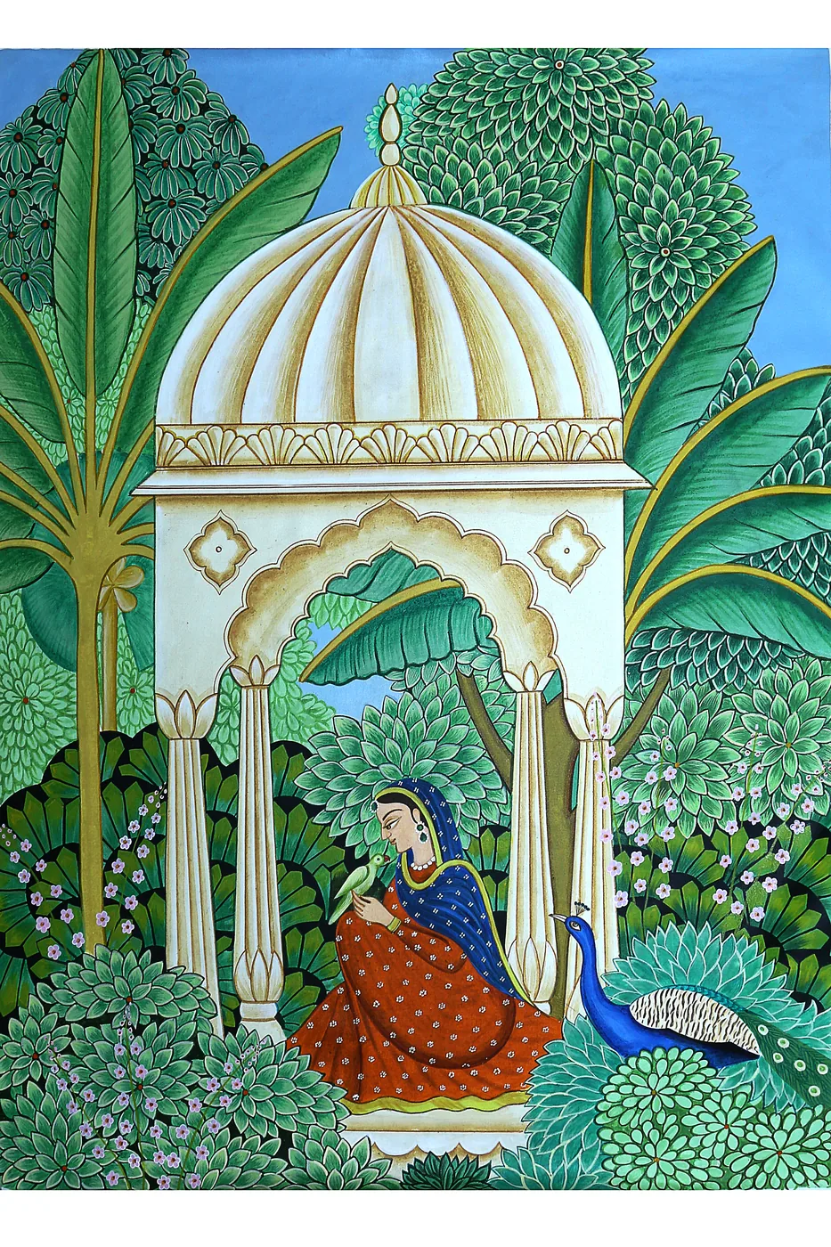 Pichwai artistry - Hand-painted